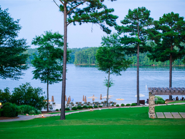 beach pool lake oconee