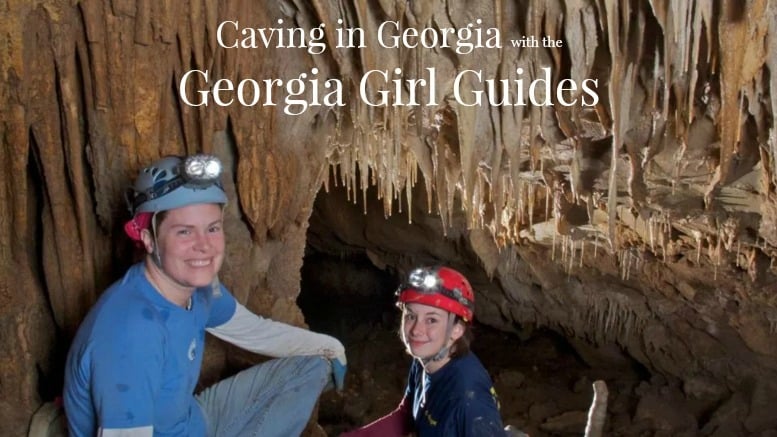Caving in Georgia with the Georgia Girl Guides
