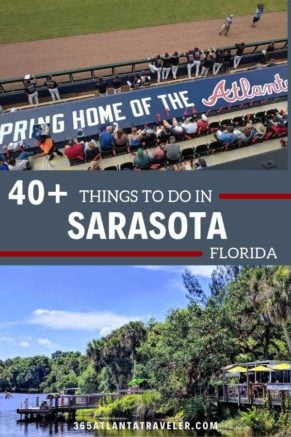 Sarasota isn't just for retirees. There a so many fun things to do in Sarasota Florida for a quick weekend getaway. Whether it's taking in a show (Sarasota is the Culture Capital of Florida), paddling through the mangroves, or taking in an Atlanta Braves spring training game, there is a ton to keep you busy all weekend (or week) long. #visitsarasota