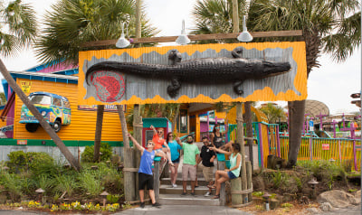 Kids Love Gator Beach at Fudpucker’s Kids Love Gator Beach at Fudpucker’s