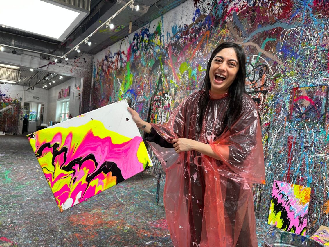 Atlanta Acrylic Pour Experience