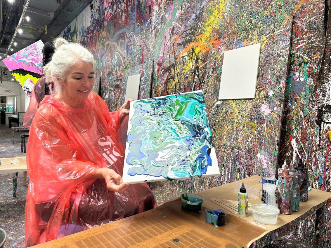 Atlanta Acrylic Pour Experience